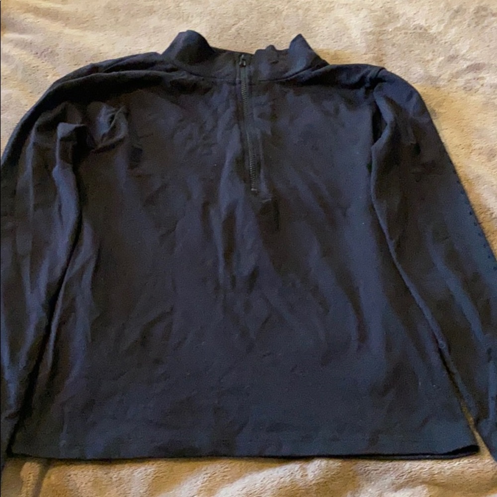 Athletic Long Sleeve Nylon Stretch Sweater